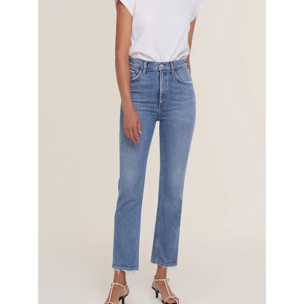 AGOLDE Wilder Jeans Women’s Size 28 Medium Wash Straight Leg